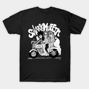 Sharkmuffin as Mantis People Eating Ice Cream on Motorcycle! T-Shirt